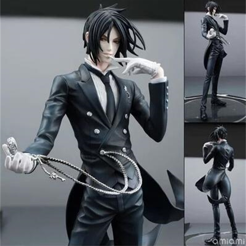 20cm Black Butler Sebastian Michaelis Anime Doll Cartoon Figure PVC Collection Model Toy Action figure for friends gift T200106
20cm Black Butler Sebastian Michaelis Anime Doll Cartoon Figure PVC Collection Model Toy Action figure for friends gift T200106