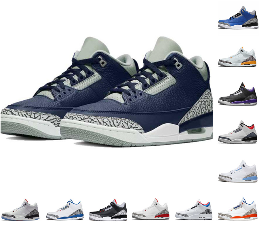 Jumpman 3s Basketball Shoes 3 JORDÃN Midnight Navy Racer Blue Fragment Court Purple Cool Grey UNC Tinker Black Cement Mens Sports Trainers Sneakers
Jumpman 3s Basketball Shoes 3 JORDÃN Midnight Navy Racer Blue Fragment Court Purple Cool Grey UNC Tinker Black Cement Mens Sports Trainers Sneakers