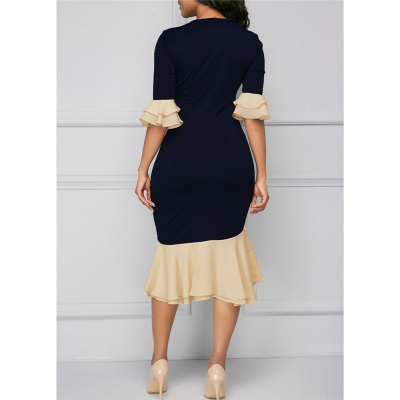 Women Dress Wedding Evening Party Ball Prom Gown Elegant Midi Dress Office Lady Bow Knot Vintage Dress Korean Fashion Clothes T200319