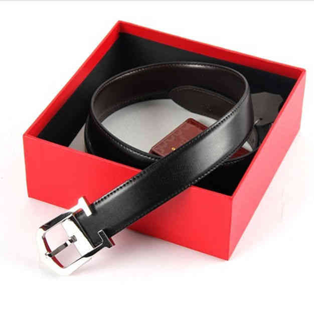 New business style simple needle buckle high-grade first layer men's Kajia brand cowhide pants belt, Black
New business style simple needle buckle high-grade first layer men's Kajia brand cowhide pants belt, Black