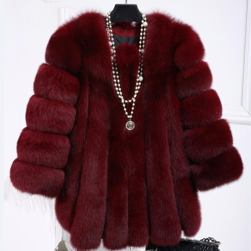 Women's Fur & Faux 2021 Winter Jacket Women Coat Fashion Solid Thick Warm Long Sleeve Artificial Overcoat Y317, Black
Women's Fur & Faux 2021 Winter Jacket Women Coat Fashion Solid Thick Warm Long Sleeve Artificial Overcoat Y317, Black