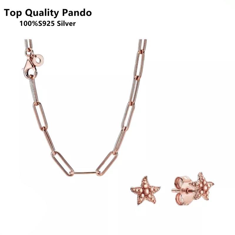 Chains Selling 100% 925 Sterling Silver Rose Gold Me Link Snake Chain Necklace For Pan Charm Star Earrings Women DIY Jewelry
Chains Selling 100% 925 Sterling Silver Rose Gold Me Link Snake Chain Necklace For Pan Charm Star Earrings Women DIY Jewelry
