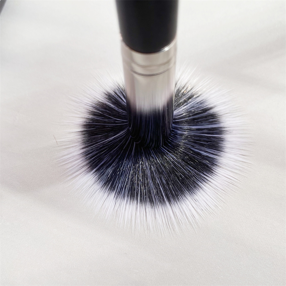 Duo Fibre Face Makeup Stippling Brush 187/188 Large/Small Multi-Purpose lightweight Face Powder Foundation Blush Highlighter Beauty Cosmetic Tool z250