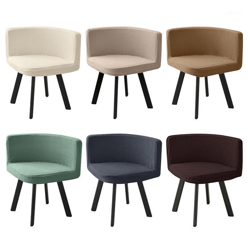 Polar Fleece Elastic Triangle Chair Cover Washable Dining Covers Office El Home Party Dedicated