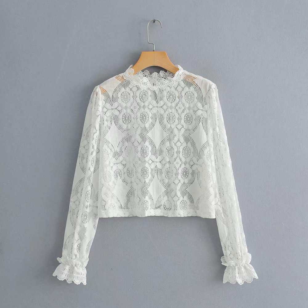 women spring fashion lace hollow out embroidery casual blouses shirt women sexy chic blusas femininas chemise tops LS3203 210603, As pic ls3203xqj
women spring fashion lace hollow out embroidery casual blouses shirt women sexy chic blusas femininas chemise tops LS3203 210603, As pic ls3203xqj