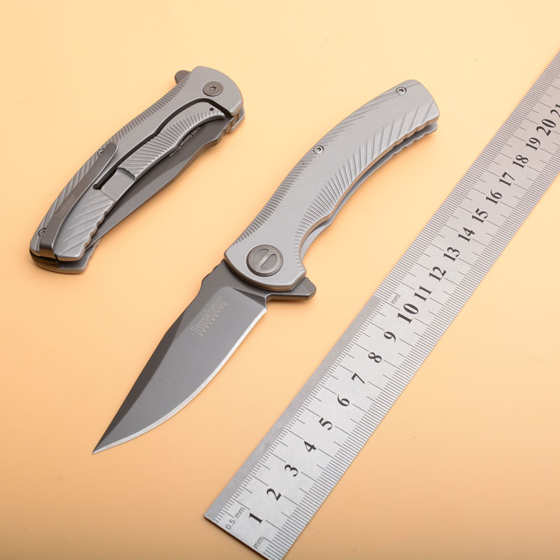 Kershaw 3490 Seguin Titanium Tactical Folding Knife 8cr17mov Blade Outdoor Camping Hunting Survival Pocket Utility EDC Tools Self Defense
Kershaw 3490 Seguin Titanium Tactical Folding Knife 8cr17mov Blade Outdoor Camping Hunting Survival Pocket Utility EDC Tools Self Defense