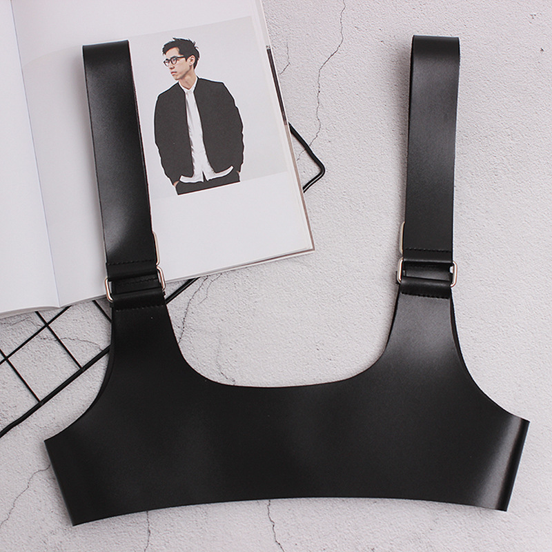 2021 New Spring Summer Pu Leather Black Buckle Personality Women Wide Strap Belt Fashion Tide All-match