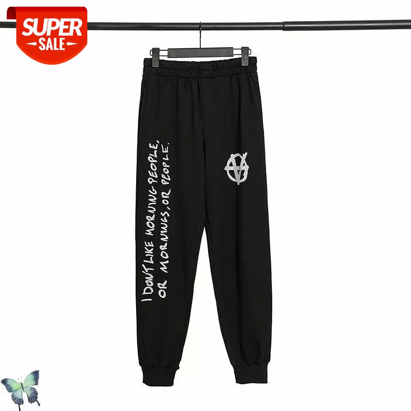 Loose Design Vetements Sweatpants I Don't Like Terry Beam Feet Casual Pants Werther Cute Trousers #CY1N, Black
Loose Design Vetements Sweatpants I Don't Like Terry Beam Feet Casual Pants Werther Cute Trousers #CY1N, Black