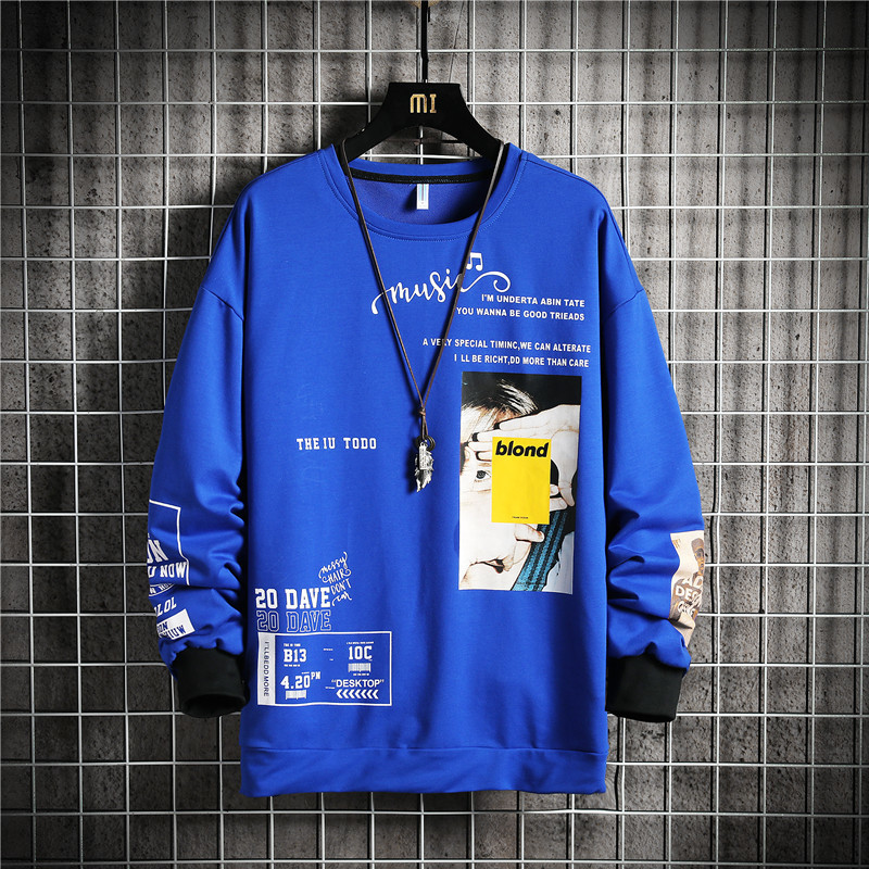 SingleRoad Crewneck Mens Sweatshirt Men Oversized Print Hip Hop Japanese Streetwear Harajuku Purple Hoodie Men Sweatshirts 201126