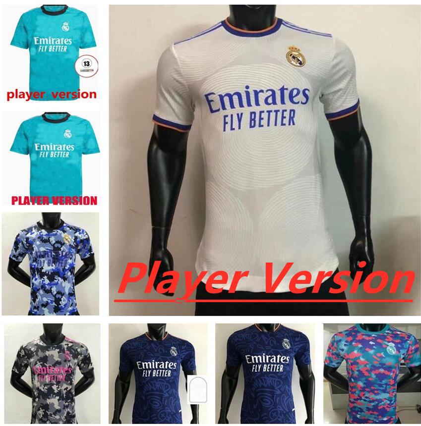 2021 2022 Real Madrid Player version Soccer Jerseys KROOS BENZEMA SERGIO RAMOS HAZARD MODRIC 20 21 22 football shirt, Orange
2021 2022 Real Madrid Player version Soccer Jerseys KROOS BENZEMA SERGIO RAMOS HAZARD MODRIC 20 21 22 football shirt, Orange