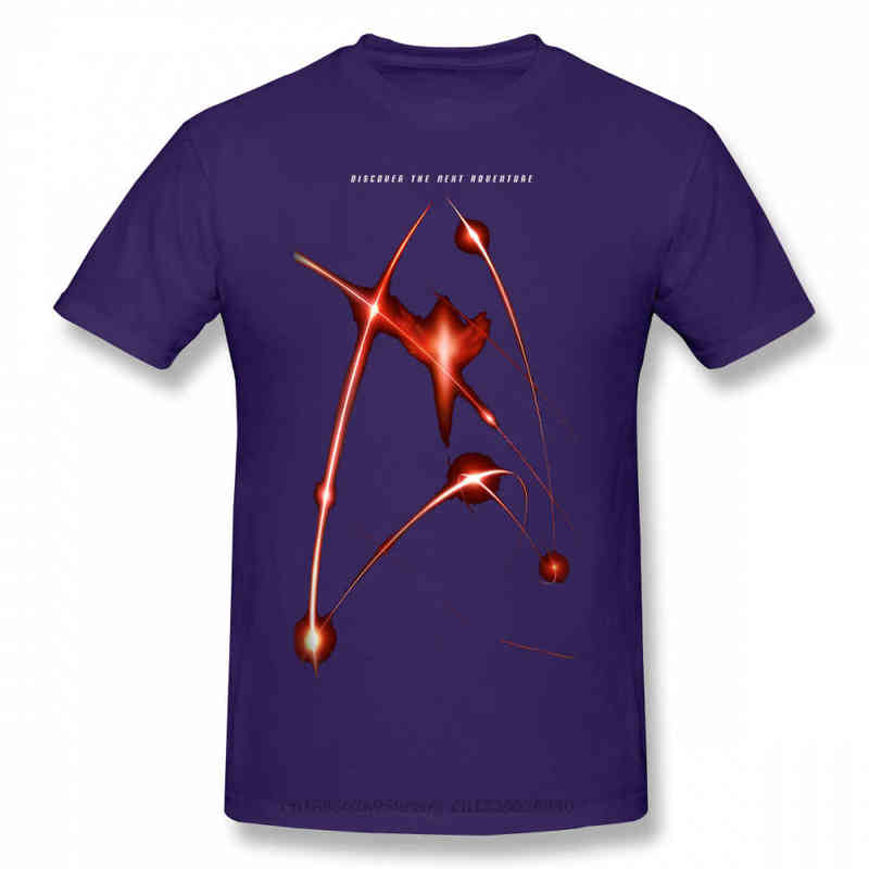 Men Clothing Star Trek Science FictionTV Series Homme T-Shirt Discovery Season 2 Premier Poster Streetwear Short Sleeve G0113