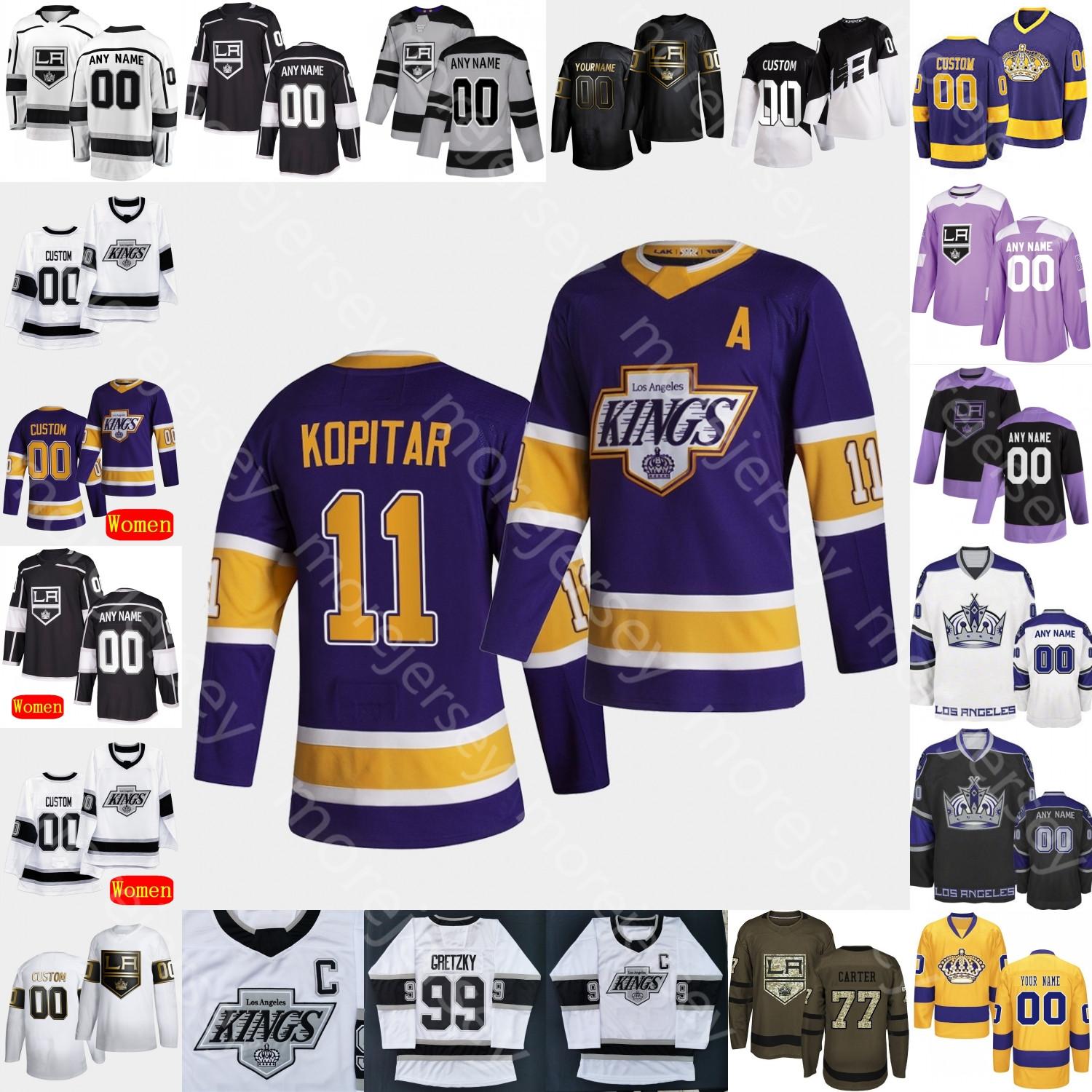 2021 Los Angeles Kings Ice Hockey Jersey Wayne Gretzky Drew Doughty Anze Kopitar Quick Carter Brown Dionne Blake Taylor Robitaille Vachon, 2020 stadium series
2021 Los Angeles Kings Ice Hockey Jersey Wayne Gretzky Drew Doughty Anze Kopitar Quick Carter Brown Dionne Blake Taylor Robitaille Vachon, 2020 stadium series