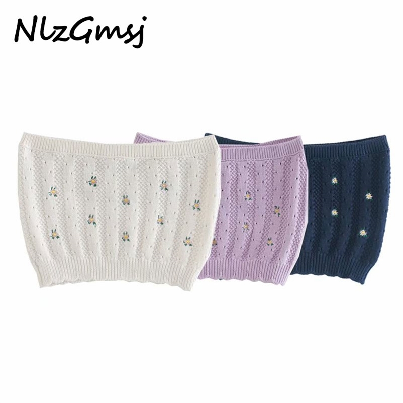 women floral embroidery tank top sleeveless backless female hollow out knit tops 210628, White
women floral embroidery tank top sleeveless backless female hollow out knit tops 210628, White