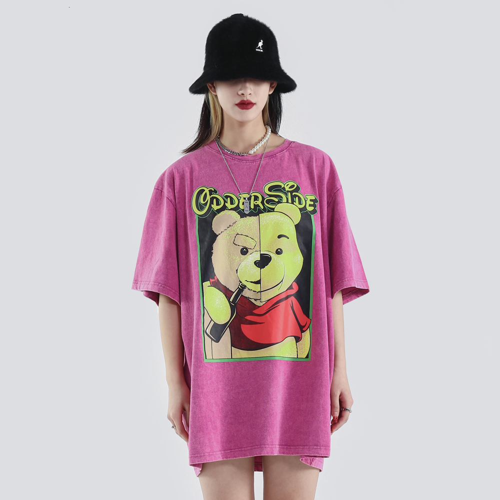 2021 New Oversized Japanese Streetwear Summer Women Tshirt Fashion Cartoon Kawaii Cute Tops Womens Clothing Purple Shirts Aeh2, Black
2021 New Oversized Japanese Streetwear Summer Women Tshirt Fashion Cartoon Kawaii Cute Tops Womens Clothing Purple Shirts Aeh2, Black