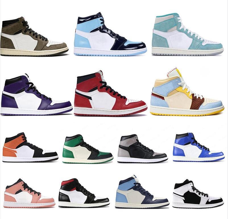 Mens 1 high OG basketball shoes 1s University Blue electro orange dark mocha bred shadow UNC twist men women Sneakers trainers Hiking Multicolor, 17 36-40
Mens 1 high OG basketball shoes 1s University Blue electro orange dark mocha bred shadow UNC twist men women Sneakers trainers Hiking Multicolor, 17 36-40