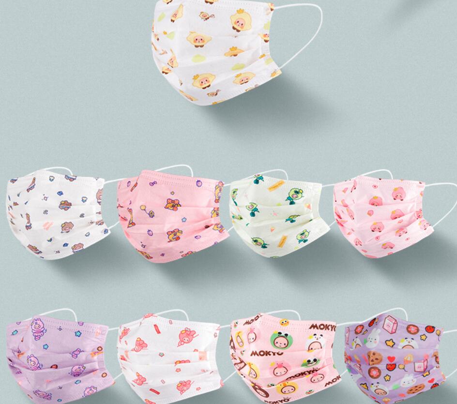 9 Styles Disposable Mask 3 Layer Cartoon Animal Print Adult Facemask 95% Filtration Efficiency Dustproof Prevention of Influenza Child Cute Breathable Cotton Masks
9 Styles Disposable Mask 3 Layer Cartoon Animal Print Adult Facemask 95% Filtration Efficiency Dustproof Prevention of Influenza Child Cute Breathable Cotton Masks