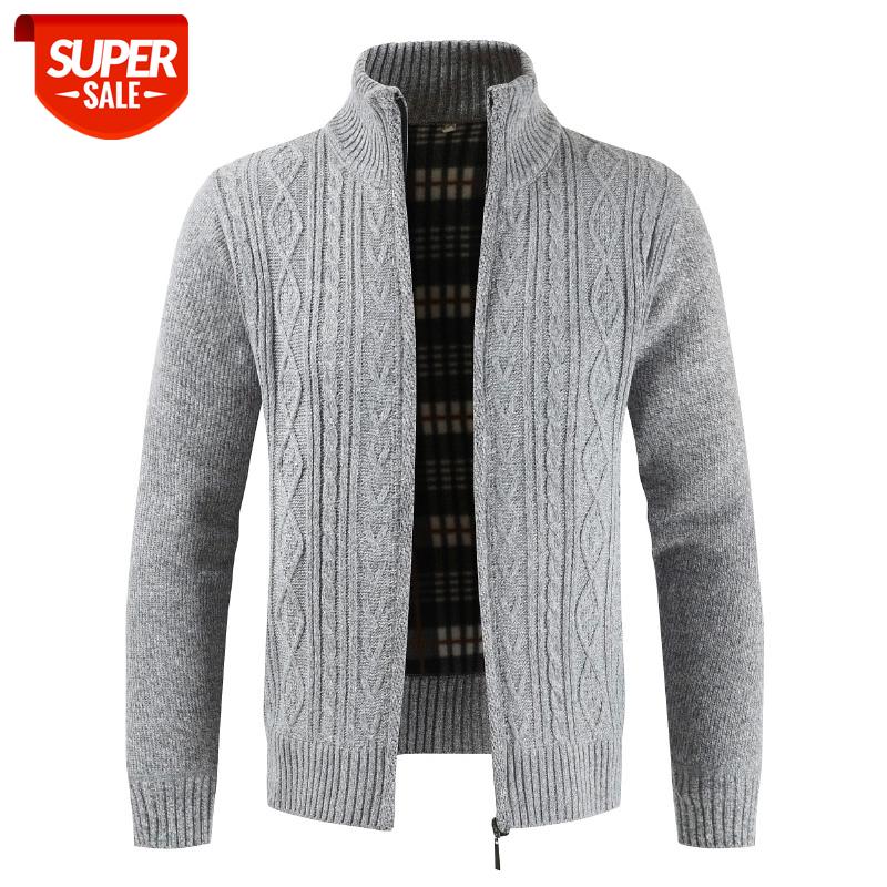 Mens Sweater New 2020 Spring Autumn Fashion Brand Casual Sweater Stand Collar Striped Slim Knit Men's Cardigan Colorful #p398, White;black
Mens Sweater New 2020 Spring Autumn Fashion Brand Casual Sweater Stand Collar Striped Slim Knit Men's Cardigan Colorful #p398, White;black