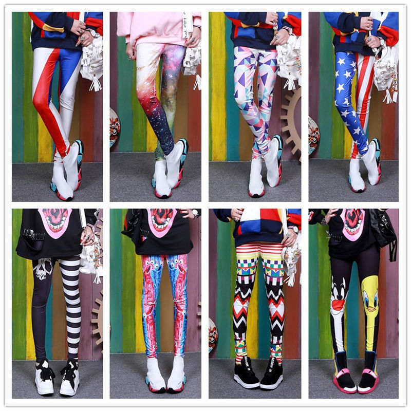 2021 New Female Autumn Printed Outer Leggings Wear Stretch Print and Thin Sweet-colored Fashion Dye Graffiti Pants B240
2021 New Female Autumn Printed Outer Leggings Wear Stretch Print and Thin Sweet-colored Fashion Dye Graffiti Pants B240