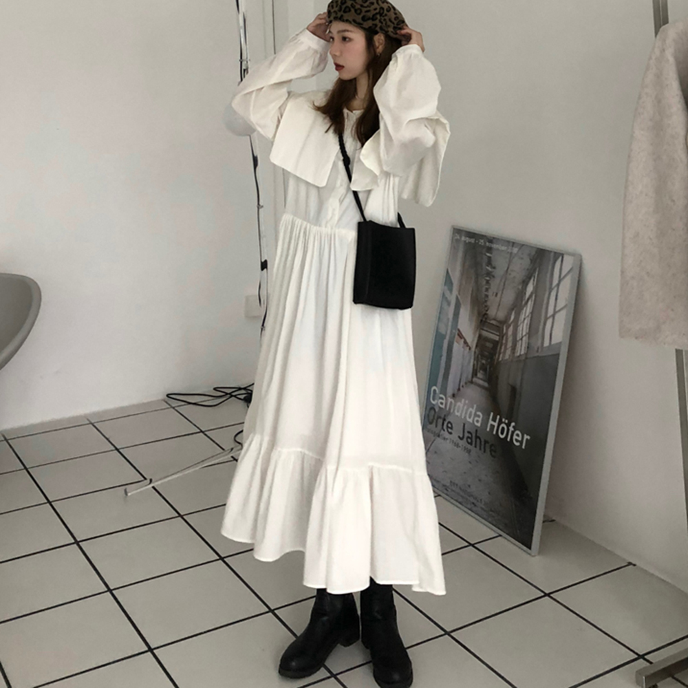 2021 Japanese Style Women's Autumn Clothing New Fashion Simple Thin Doll Collar Best-selling Long Sleeves H5ve, White
2021 Japanese Style Women's Autumn Clothing New Fashion Simple Thin Doll Collar Best-selling Long Sleeves H5ve, White