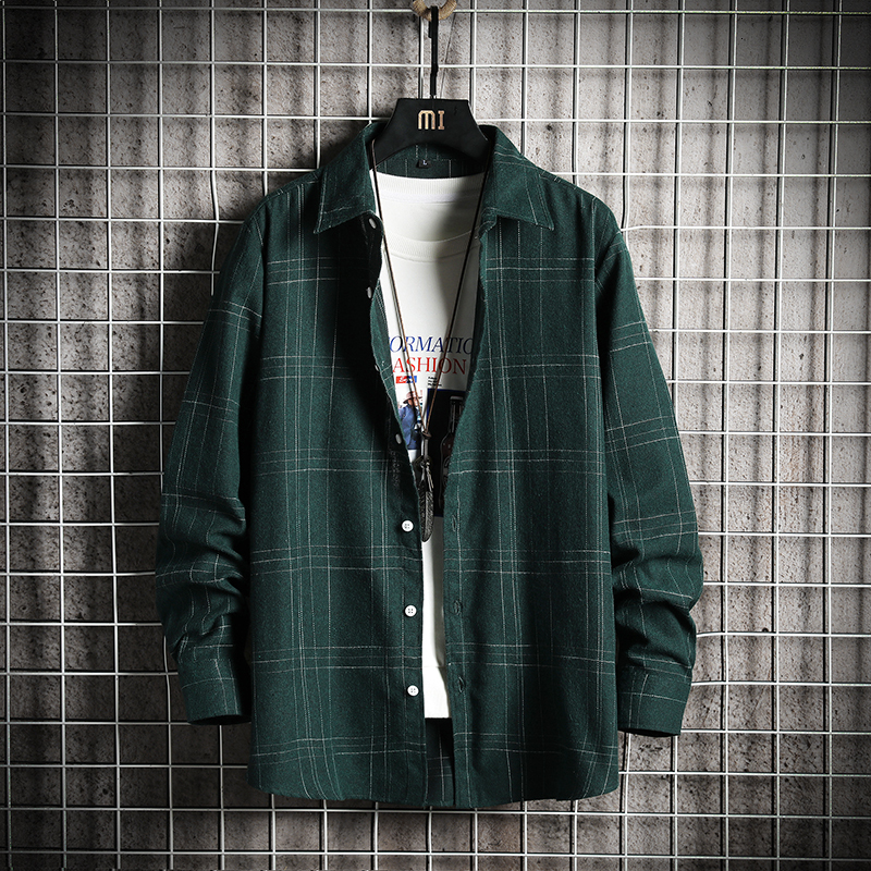 2021 New Men's Slim Fit Shirts Business Long Sleeve Army Casual Turn Down Neck Autumn Denim Shirt Zzwc, Green
2021 New Men's Slim Fit Shirts Business Long Sleeve Army Casual Turn Down Neck Autumn Denim Shirt Zzwc, Green