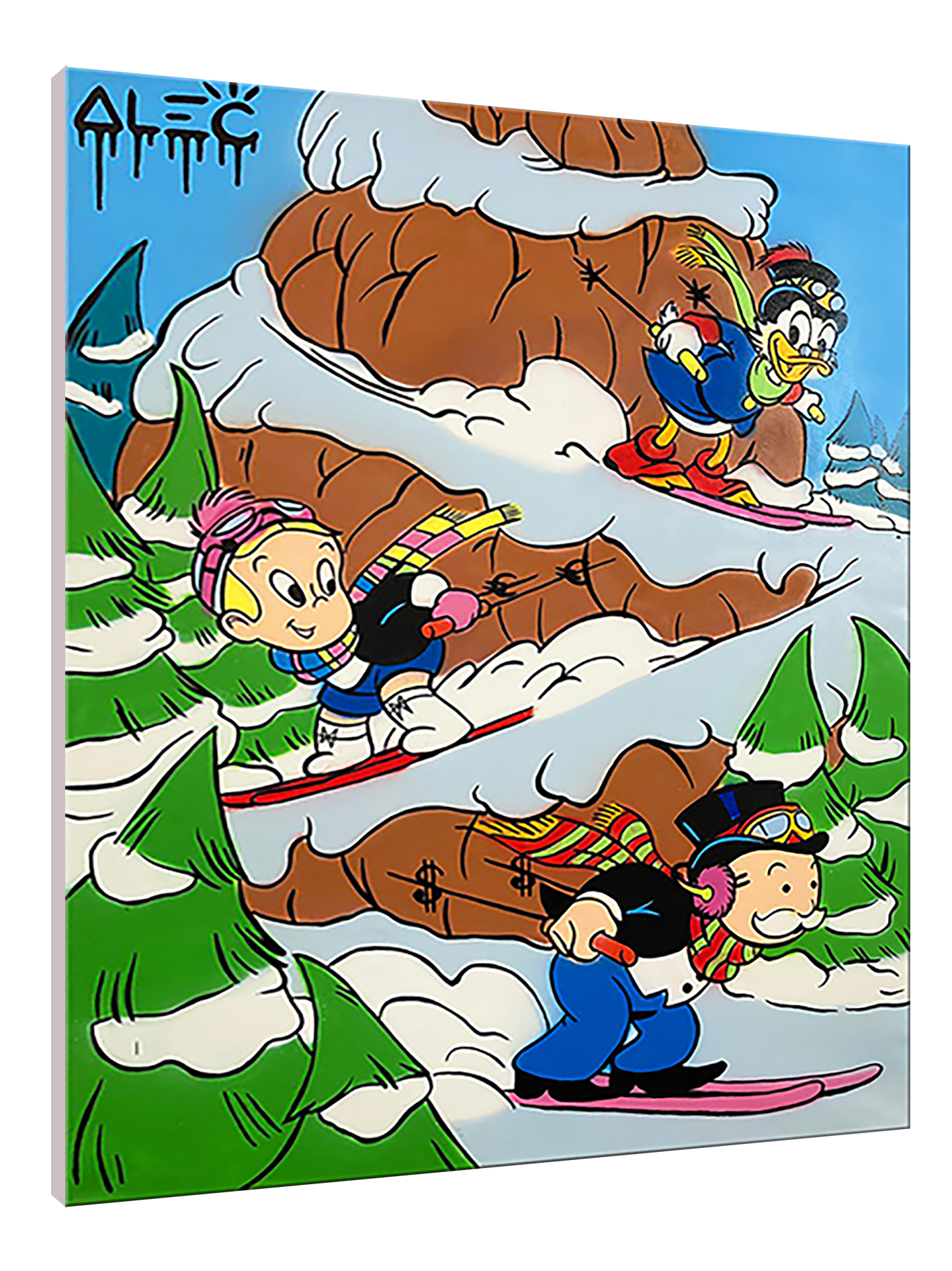 Alec Monopoly $ TEAM SKI RUN Home Decor Handcrafts /HD Print Oil Painting On Canvas Wall Art Canvas Picture 210305
Alec Monopoly $ TEAM SKI RUN Home Decor Handcrafts /HD Print Oil Painting On Canvas Wall Art Canvas Picture 210305