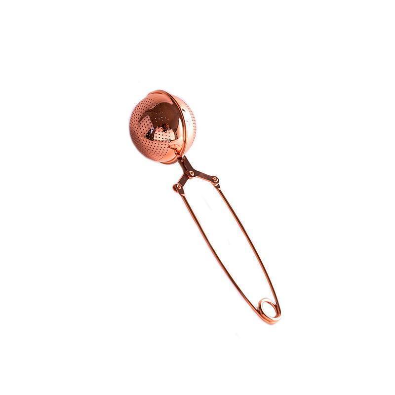 Infuser Stainless Steel Teapot Strainer Ball Coffee Vanilla Spice Filter Diffuser Household Tea Set Accessories FY2686