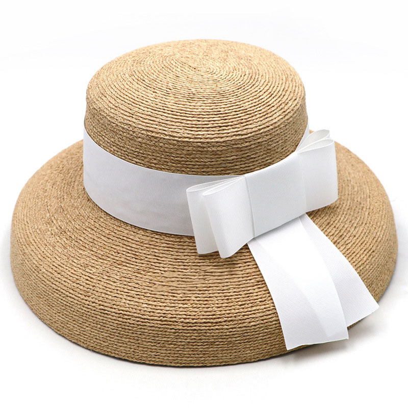2021 New Wide Brim Straw Women Beach Sun Beige Black Ladies Summer Quality Fine Raffia Ribbon Bow Cloche Derby Church Hat Xwco, Style4
2021 New Wide Brim Straw Women Beach Sun Beige Black Ladies Summer Quality Fine Raffia Ribbon Bow Cloche Derby Church Hat Xwco, Style4