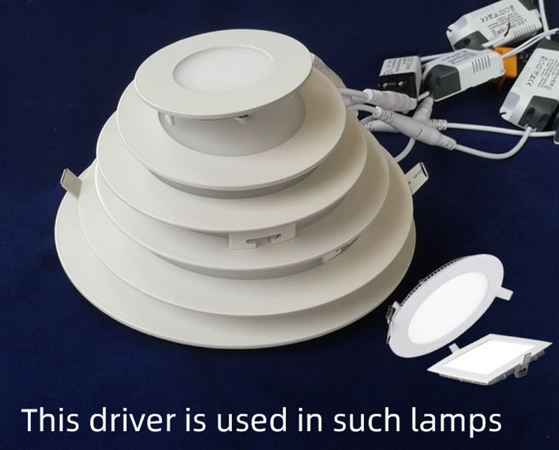 LED Driver 3W 6W 9W 12W 15W 18W 24W 25W 36W LED Adapter Transformer Power Supply for Ceiling Lights Panel Lamp Driver DC