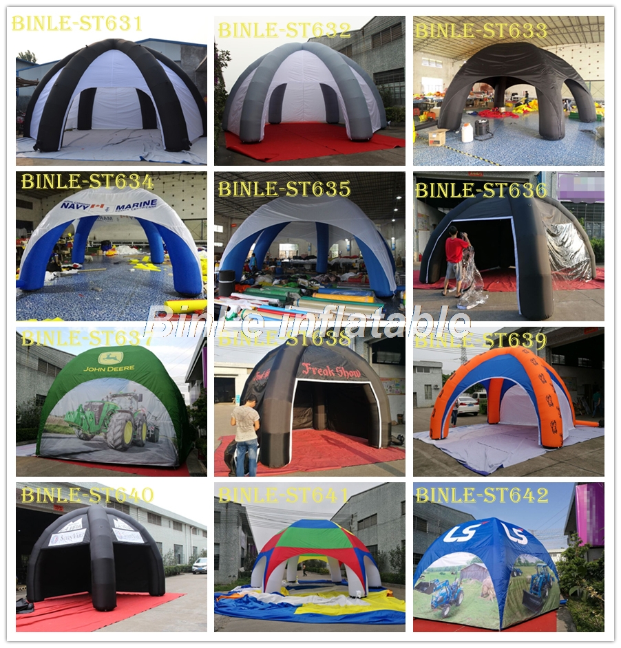 Giant tent And Shelters 5m White Inflatable Igloo tents With LED Lighting Dome Party Air For Event Show