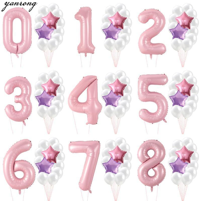Party Decoration 40inch Pearl Star Pink Purple Balloons Birthday Aluminum Foil Christmas Valentines Day Decorations Wedding BabyShower
Party Decoration 40inch Pearl Star Pink Purple Balloons Birthday Aluminum Foil Christmas Valentines Day Decorations Wedding BabyShower