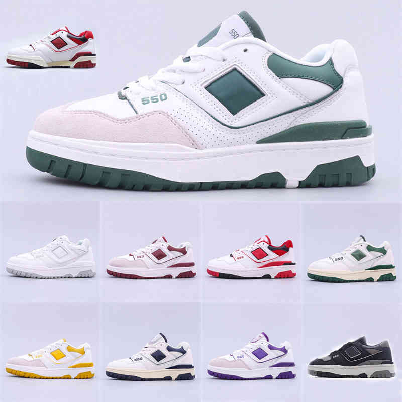 New BB550 550 Basketball Designer BB550WT1 Skate Shoes Aime Leon Dore White Green Shadow Grey Navy Blue Sea Salt Black Purple Red Men Women
New BB550 550 Basketball Designer BB550WT1 Skate Shoes Aime Leon Dore White Green Shadow Grey Navy Blue Sea Salt Black Purple Red Men Women