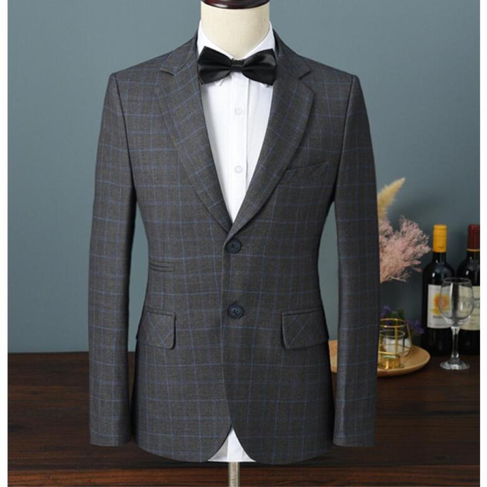2021 Slim Plaid Suit for Men Pieces British Business Formal Wear Trend Groom Wedding Costume Marriage Homme Set Aurs, Black
2021 Slim Plaid Suit for Men Pieces British Business Formal Wear Trend Groom Wedding Costume Marriage Homme Set Aurs, Black