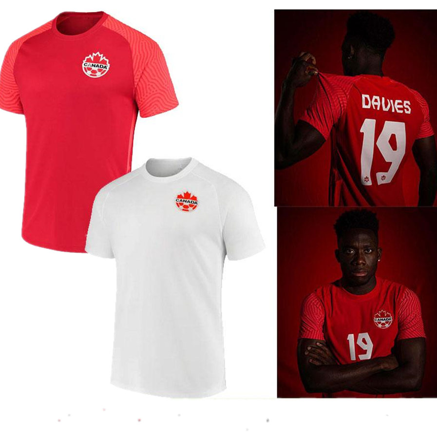 The Lates 21/22 Canada Soccer Jerseys national team Home Away Kits 2021 2022 DAVIES DAVID LARIN CAVALLINI LARYEA MILLAR HOILETT Men jersey football shirts Thai S-2XL, Black
The Lates 21/22 Canada Soccer Jerseys national team Home Away Kits 2021 2022 DAVIES DAVID LARIN CAVALLINI LARYEA MILLAR HOILETT Men jersey football shirts Thai S-2XL, Black