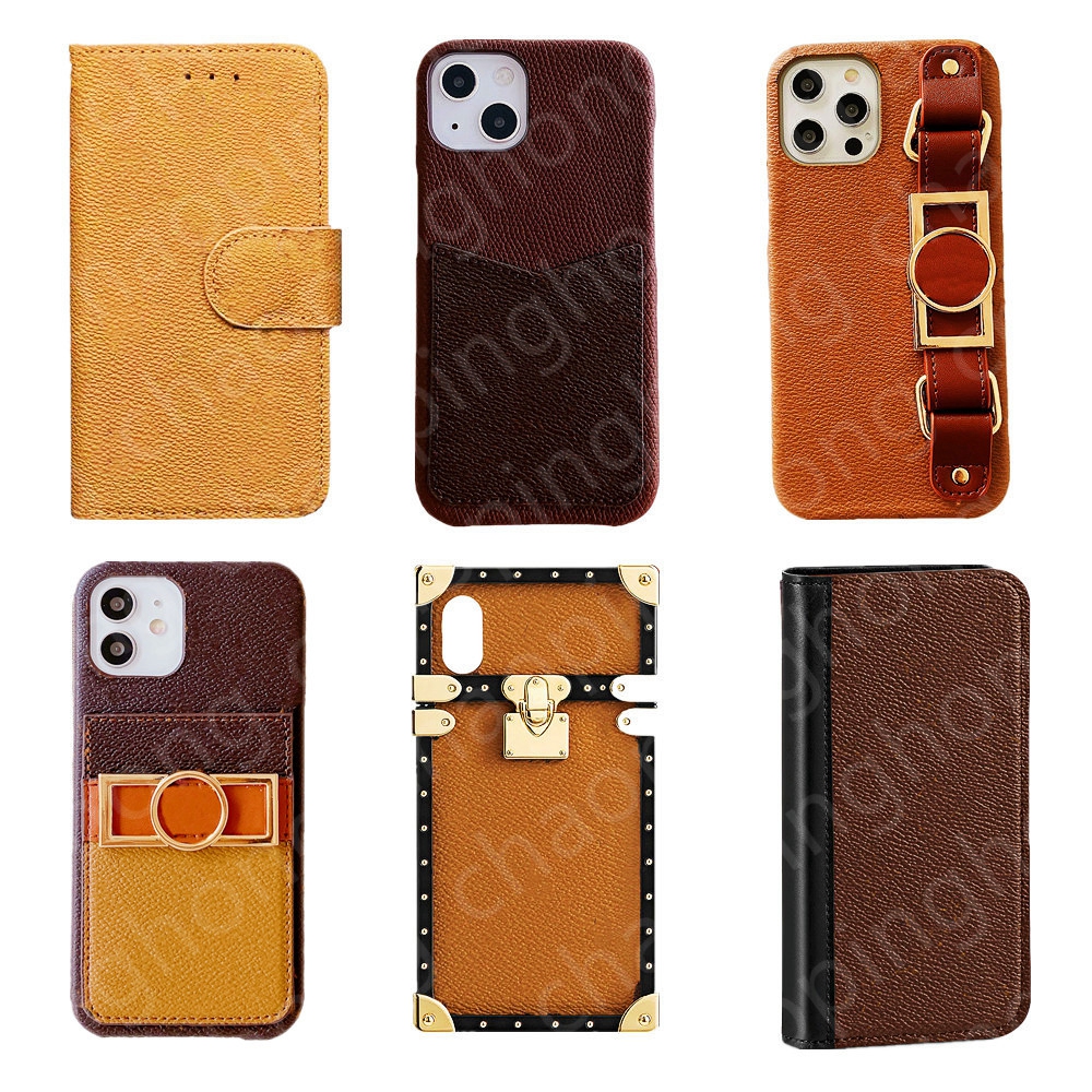 Leather Flip Wallet Phone Cases For iPhone 13 Pro Max 12 11 Xs XR X 8 7 Plus Mobile Shell Fashion Wristband Luxury Designer Card Holder Pocket Cover Women Men with Gift Box, 2# l +logo
Leather Flip Wallet Phone Cases For iPhone 13 Pro Max 12 11 Xs XR X 8 7 Plus Mobile Shell Fashion Wristband Luxury Designer Card Holder Pocket Cover Women Men with Gift Box, 2# l +logo