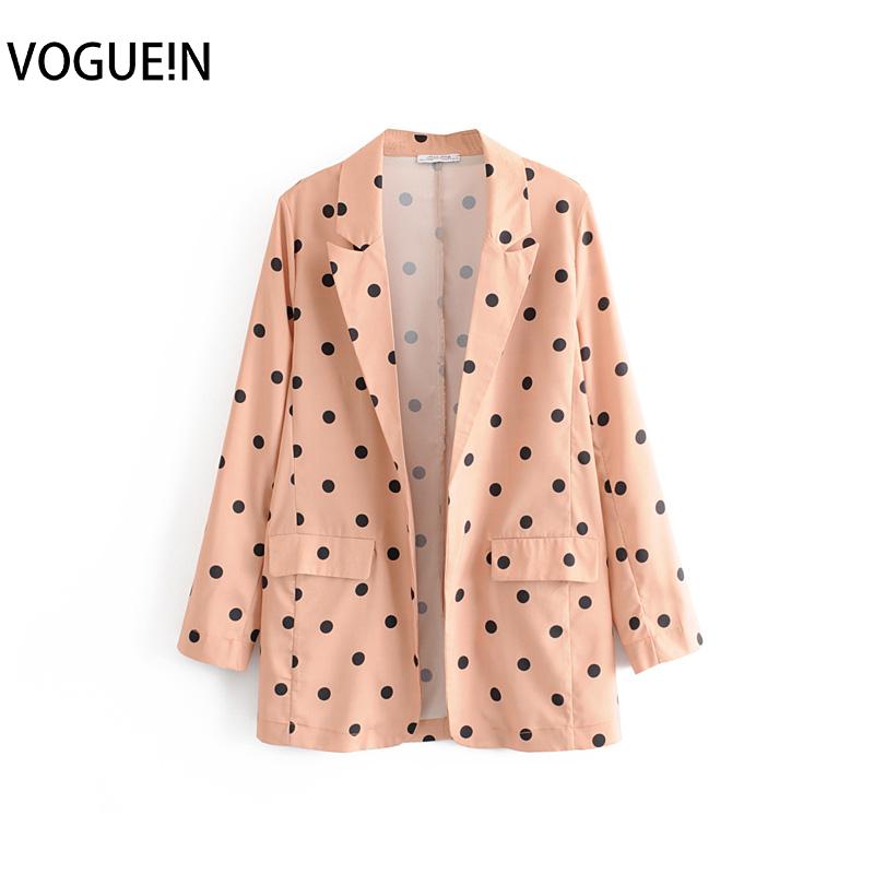 Women' Suits & Blazers Womens Pink/Black Polka Dot Print Lightweight Suit Blazer Coat Cardigan
Women' Suits & Blazers Womens Pink/Black Polka Dot Print Lightweight Suit Blazer Coat Cardigan