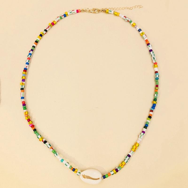Pendant Necklaces Women Necklace Colorful Bohemian Natural Shell Bead Clavicle Choker Jewellery
Pendant Necklaces Women Necklace Colorful Bohemian Natural Shell Bead Clavicle Choker Jewellery