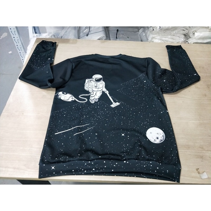 Cloudstyle Men 3D Sweatshirts Space Vacuum Cleaner Robot 3D Print Fashion Jumpers Pullovers Streetwear Tracksuit Tops Hoody 201104