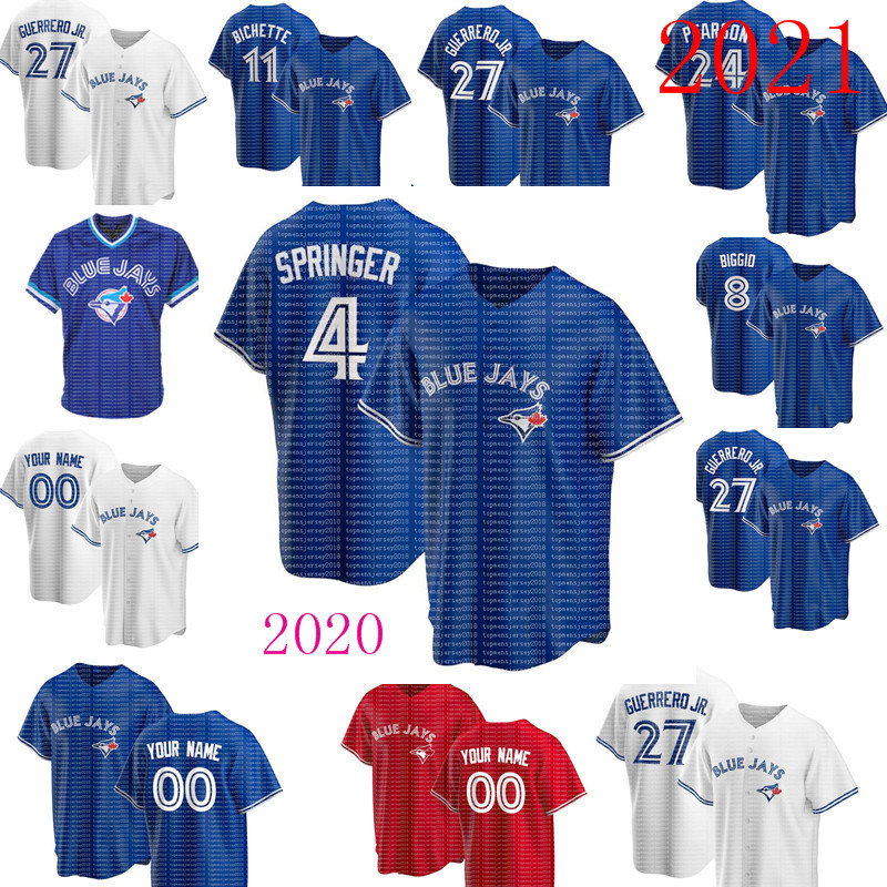 4 George Springer Toronto Blue Jays Jersey 11 Bo Bichette 27 Vladimir Guerrero Jr. 8 Cavan Biggio 29 Joe Carter Jerseys, Blue;black
4 George Springer Toronto Blue Jays Jersey 11 Bo Bichette 27 Vladimir Guerrero Jr. 8 Cavan Biggio 29 Joe Carter Jerseys, Blue;black