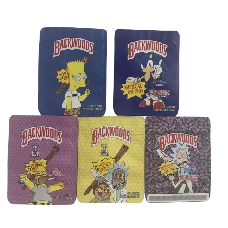 Backwoods 3 5g mylar bags 3.5g resealable smell proof bag backpack boyz space cookies baggies Budheads white Gorilla glue og kush plastic Zipper packaging packages
Backwoods 3 5g mylar bags 3.5g resealable smell proof bag backpack boyz space cookies baggies Budheads white Gorilla glue og kush plastic Zipper packaging packages
