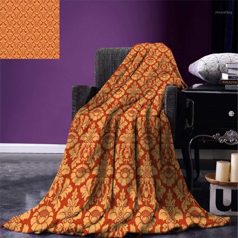 Antique Throw Blanket Royal Victorian Damask Pattern Baroque Rococo Old Fashioned Traditional Art Warm Microfiber
Antique Throw Blanket Royal Victorian Damask Pattern Baroque Rococo Old Fashioned Traditional Art Warm Microfiber