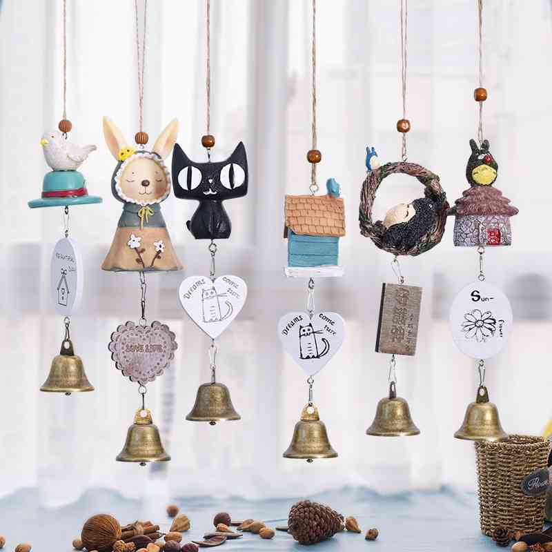 Wind chime Japanese little fresh girl's gift bedroom Mori department room creative small bell pendant Decoration
Wind chime Japanese little fresh girl's gift bedroom Mori department room creative small bell pendant Decoration