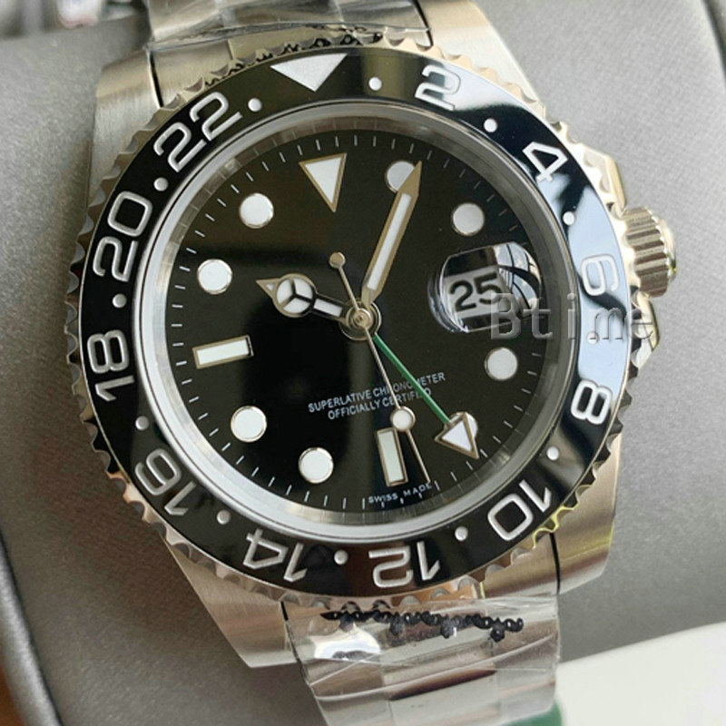 Fashion GMT Ceramic Bezel Watches Mens Mechanical SS Automatic 2813 Movement Watch Sports Men Designer Wristwatches Wristwatch master, Original box
Fashion GMT Ceramic Bezel Watches Mens Mechanical SS Automatic 2813 Movement Watch Sports Men Designer Wristwatches Wristwatch master, Original box