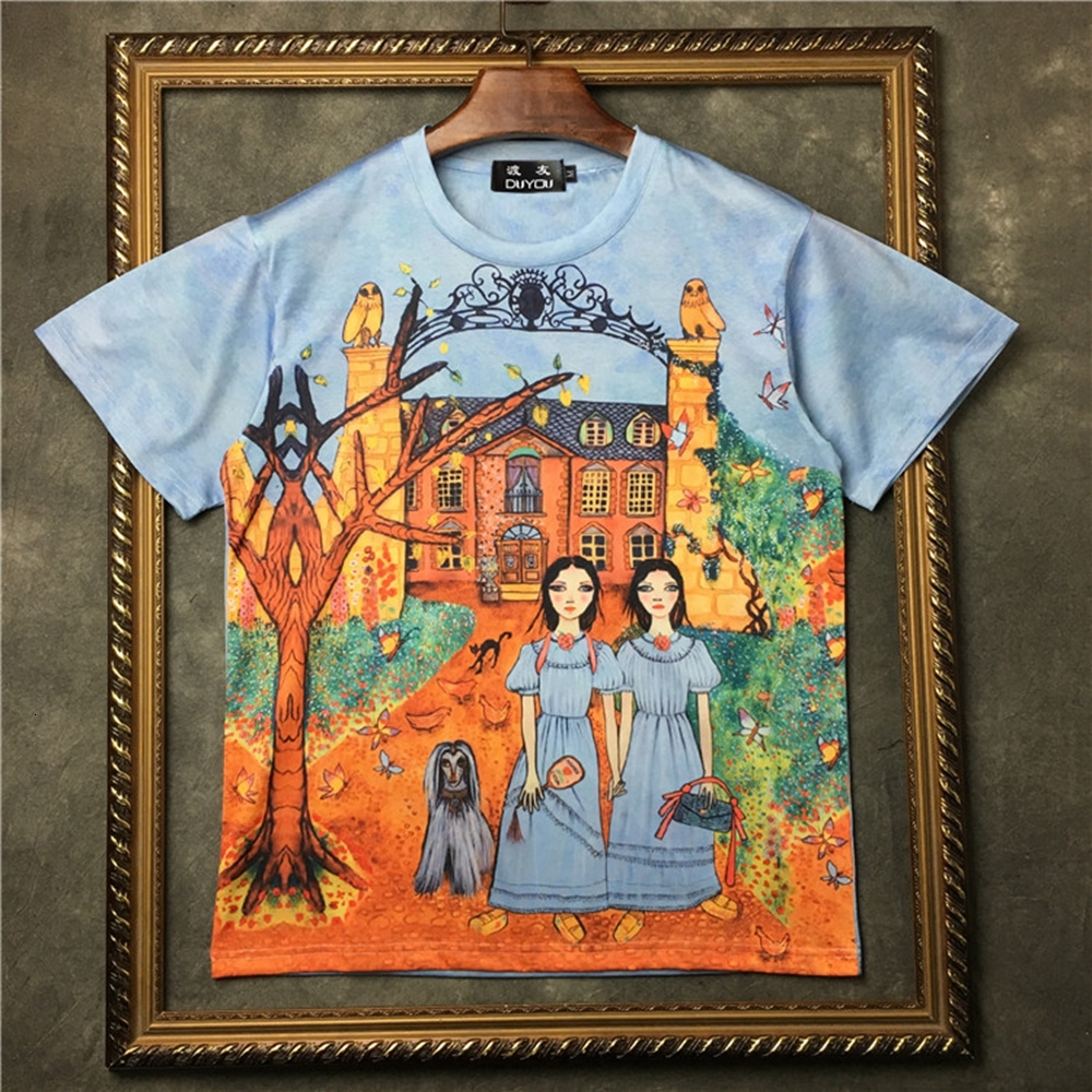 2021 New Barrett Men's 100% Cotton Abstract Cartoon Pattern Short-sleeved T-shirt|streetwear 2191001551 Hqpy, Blue
2021 New Barrett Men's 100% Cotton Abstract Cartoon Pattern Short-sleeved T-shirt|streetwear 2191001551 Hqpy, Blue