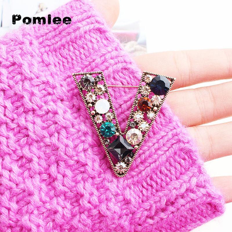 Pins, Brooches Pomlee Opal Rhinestone Colorful V Brooch Big Korea Style Lapel Pina Suit Shirt Collar Pins For Women Accessories, Gray
Pins, Brooches Pomlee Opal Rhinestone Colorful V Brooch Big Korea Style Lapel Pina Suit Shirt Collar Pins For Women Accessories, Gray