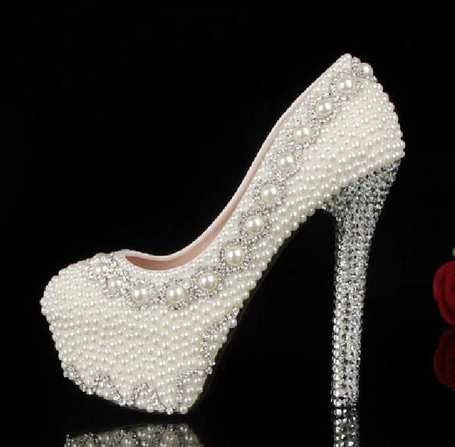 Dress Shoes Est Gorgeous High Heel Crystal Pearls Bridal Prom Heels Ball Party Pageant Wedding Women, Ivory
Dress Shoes Est Gorgeous High Heel Crystal Pearls Bridal Prom Heels Ball Party Pageant Wedding Women, Ivory