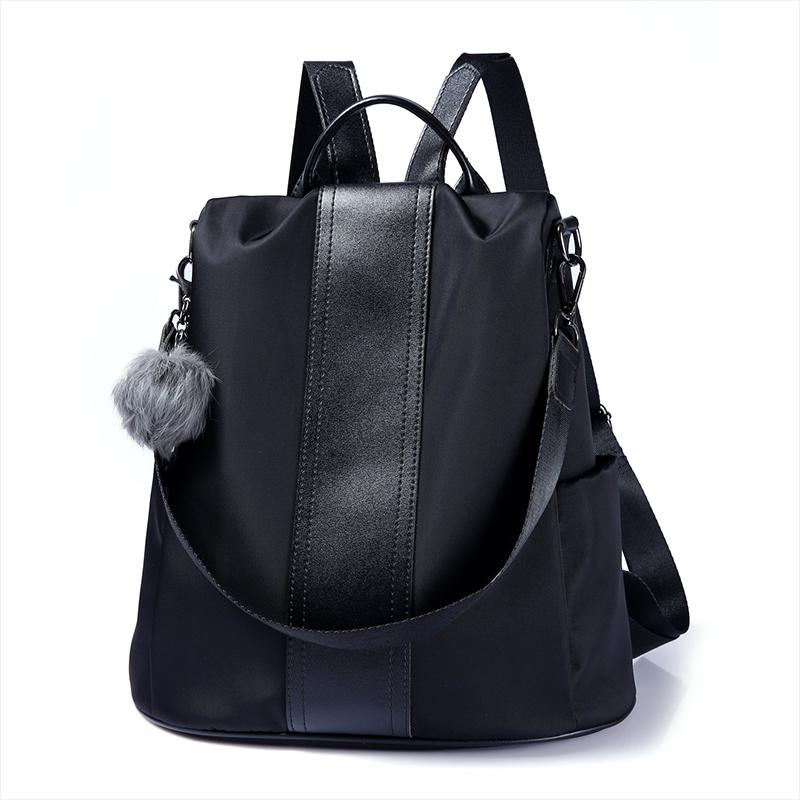 Backpack Fashion Women Waterproof Nylon Anti-theft Rucksack Lightweight Shoulder Bag Travel, Black
Backpack Fashion Women Waterproof Nylon Anti-theft Rucksack Lightweight Shoulder Bag Travel, Black