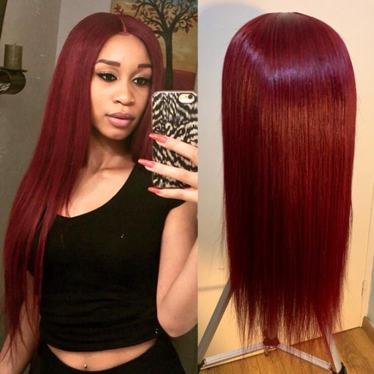 AAA1 Brazilian Black Long Silky Straight Full Wigs Human Hair Heat Resistant Glueless Synthetic Lace Front Wig for Fashion Women 35cm-65cm, Medium brown
AAA1 Brazilian Black Long Silky Straight Full Wigs Human Hair Heat Resistant Glueless Synthetic Lace Front Wig for Fashion Women 35cm-65cm, Medium brown