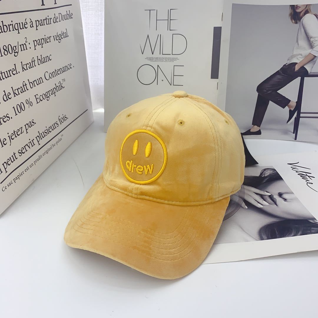 Drew smile house Justin Bieber velvet yellow duck tongue hat fashion hip hop, Blue;gray
Drew smile house Justin Bieber velvet yellow duck tongue hat fashion hip hop, Blue;gray