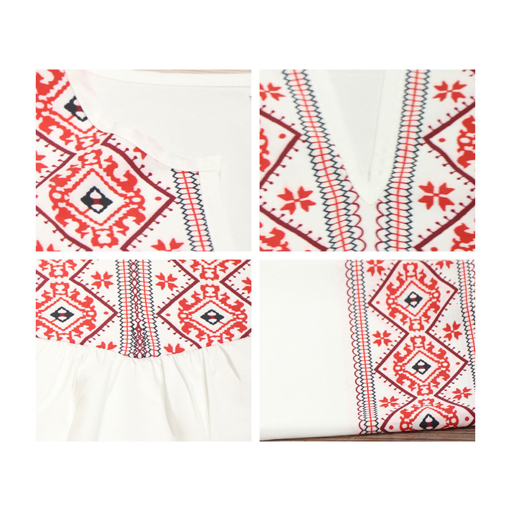 2021 New Vintgae Indie Folk Style Summer Shirt Women Boho Half Sleeve v Neck Loose Blouse Casual Beach Travel Tops Outwear 757c, As photo
2021 New Vintgae Indie Folk Style Summer Shirt Women Boho Half Sleeve v Neck Loose Blouse Casual Beach Travel Tops Outwear 757c, As photo