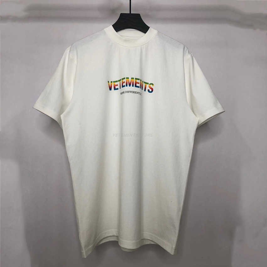 2021 New Raiow T-shirt Men Women 1:1 Best-quality Think Differently Letters Printing Vetements Tee Vtm Tops Bump
2021 New Raiow T-shirt Men Women 1:1 Best-quality Think Differently Letters Printing Vetements Tee Vtm Tops Bump